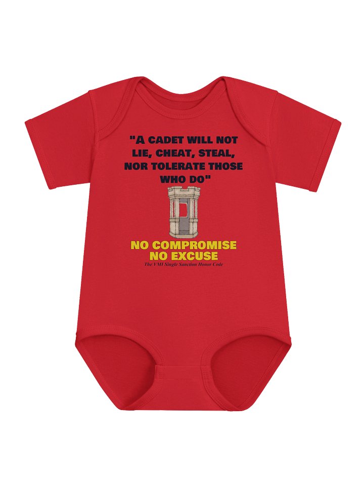 Honor Code Baby Jersey Bodysuit product image (1)