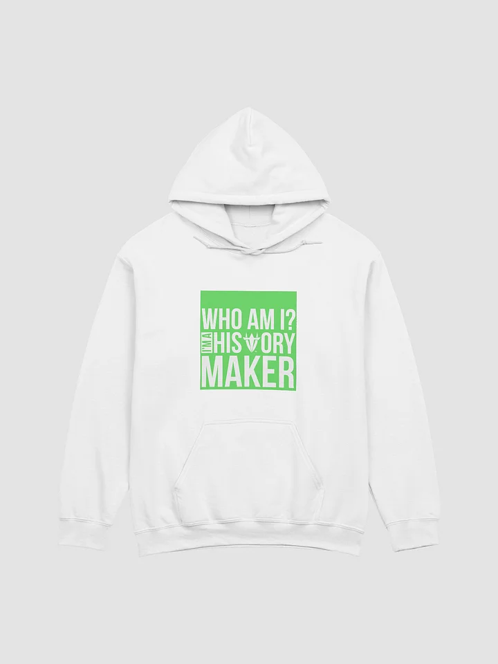 Whom Am I White Hoodie product image (1)