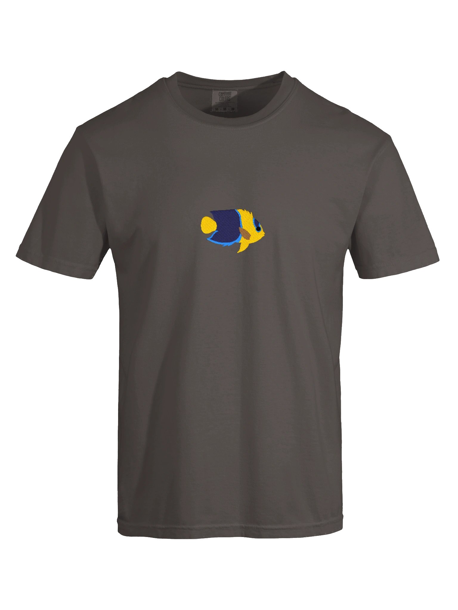Bicolor Angelfish Premium T-Shirt (Embroidered) for Reef and Marine Aquarium Lovers product image (12)