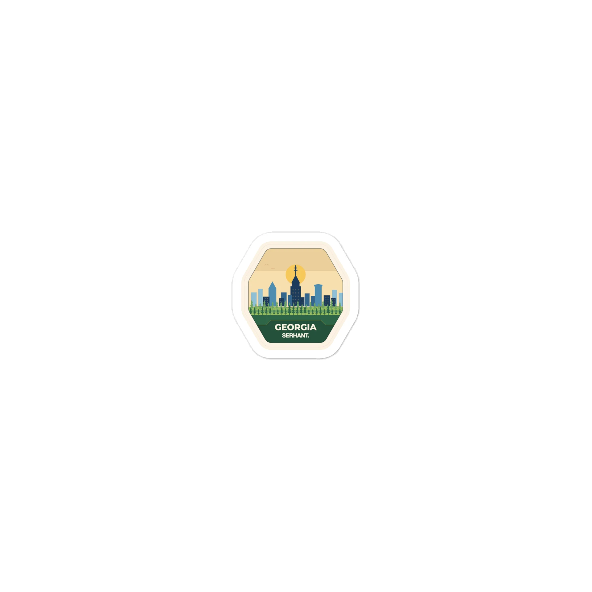 SERHANT. Georgia Sticker product image (1)