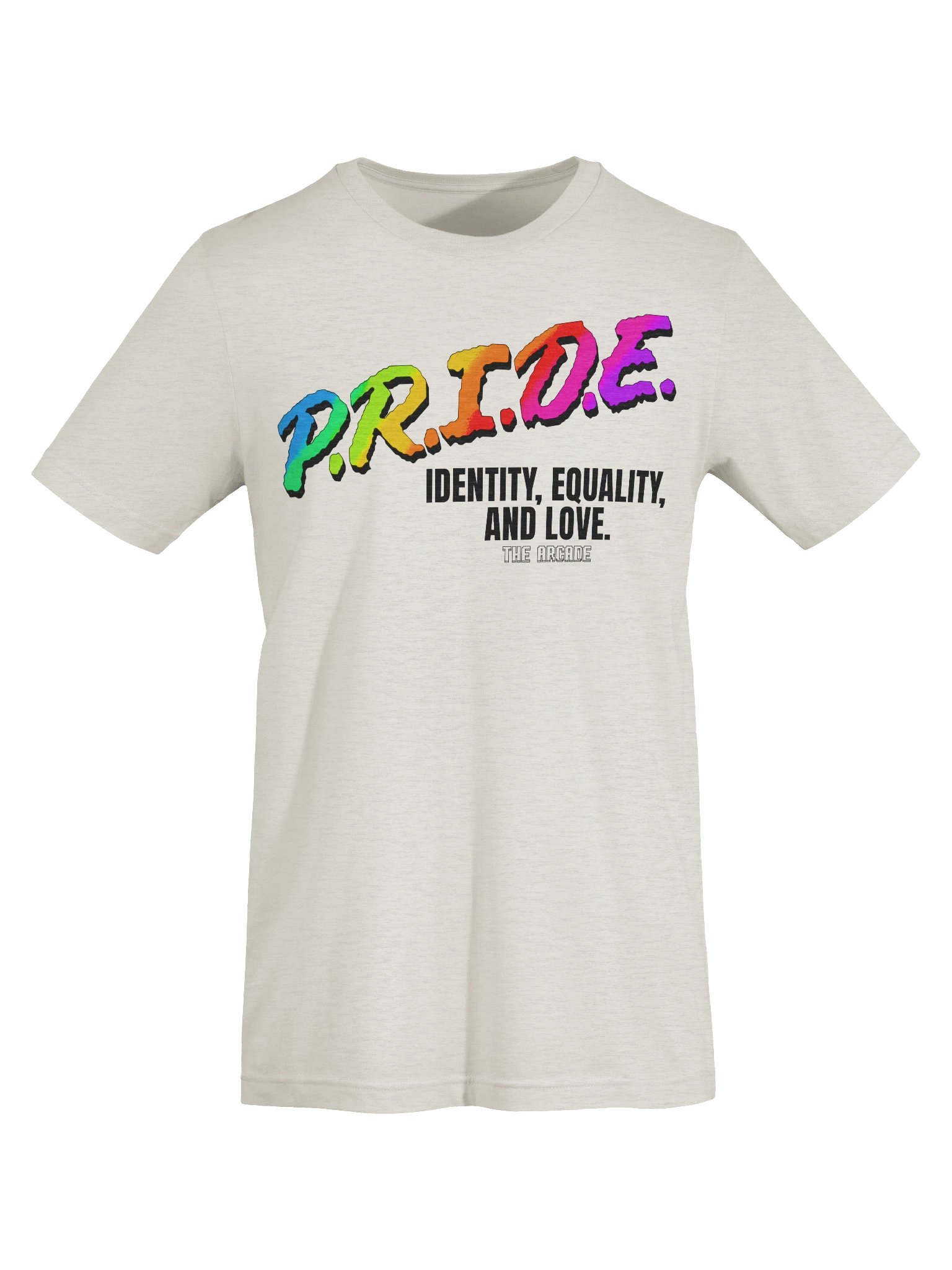Pride 2026 ∙ P.R.I.D.E. ∙ Light Tee product image (5)