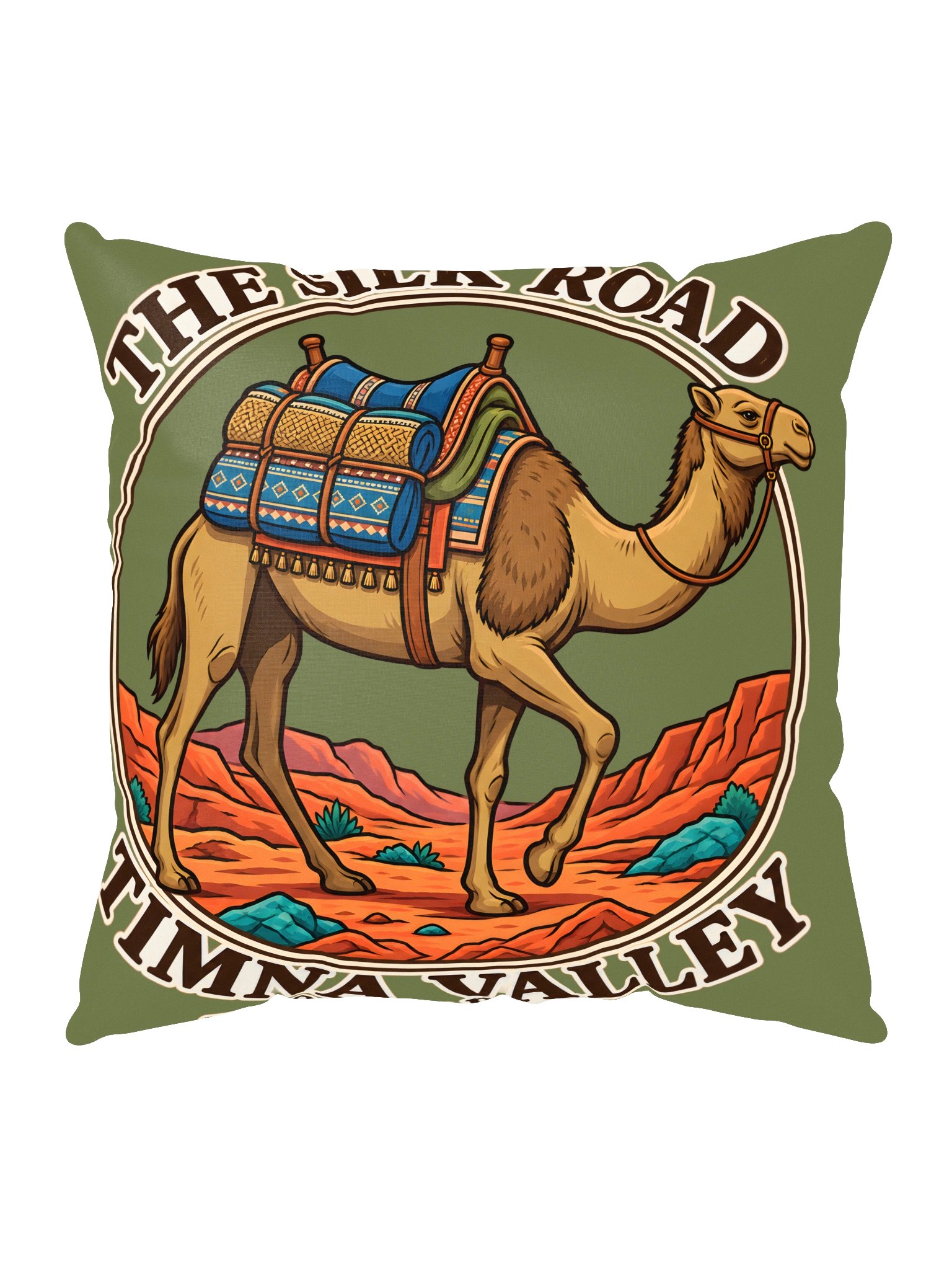 Timna Valley Silk Road Camel Pillow product image (5)