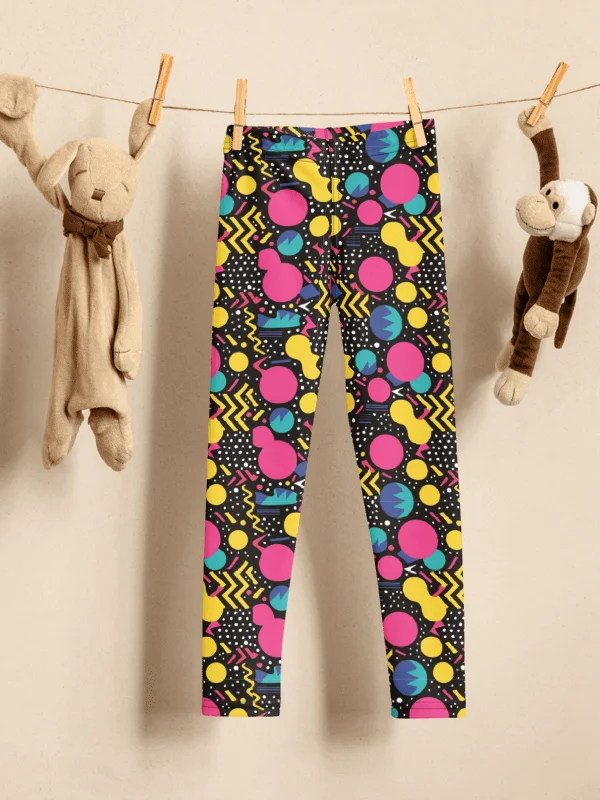 90s Abstract BlastOff JumpActive Leggings product image (2)
