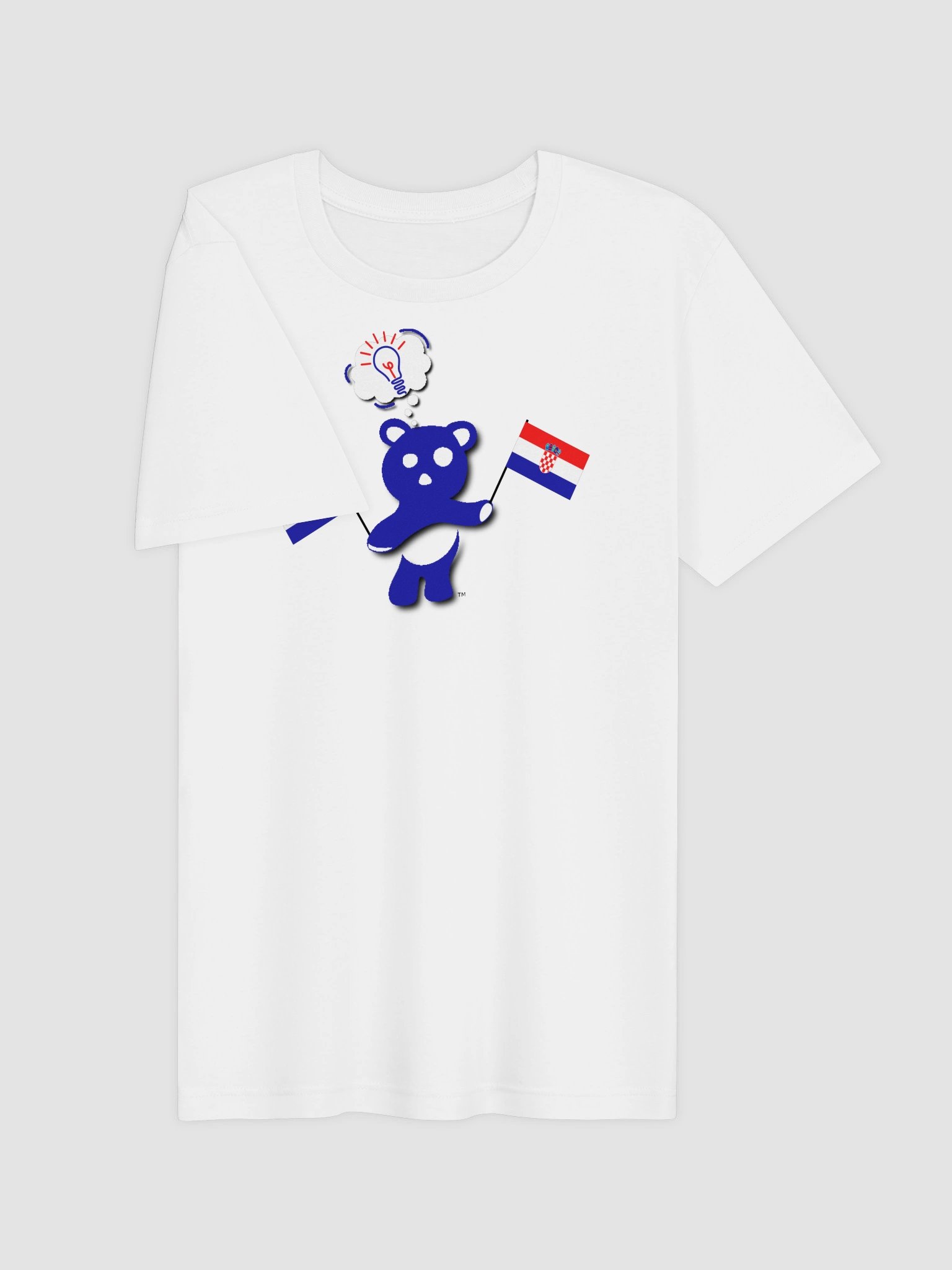 Croatia — Country Bear T-Shirt | BehrBrained Media product image (29)