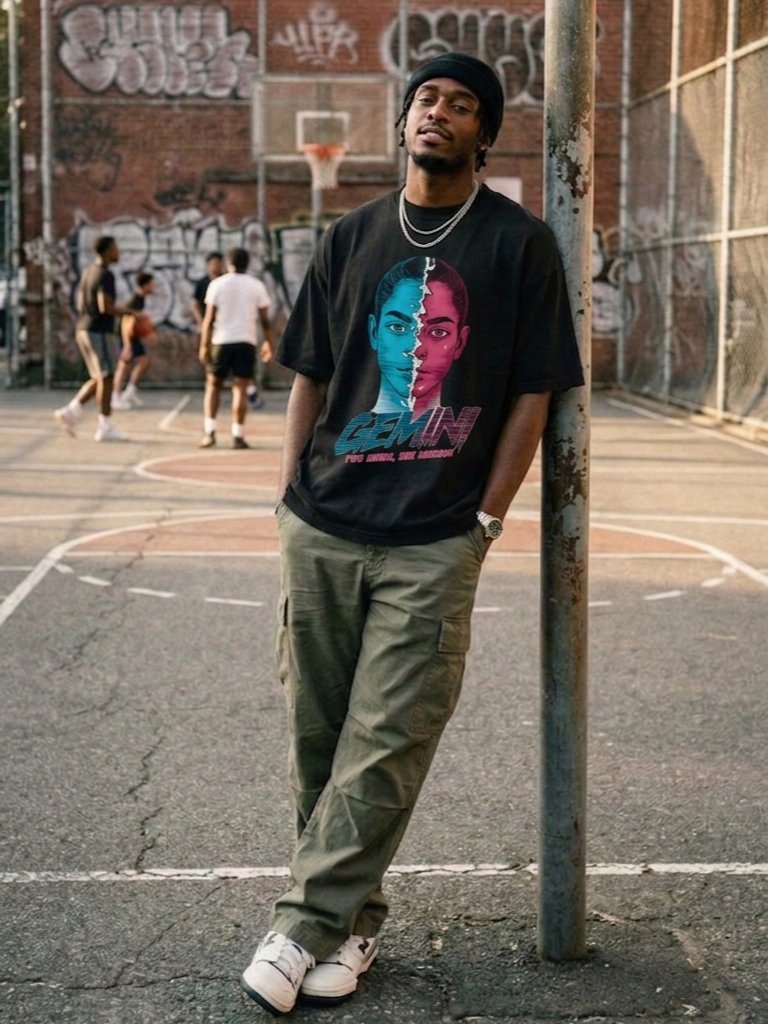 Gemini Two Minds Mens T-Shirt product image (1)