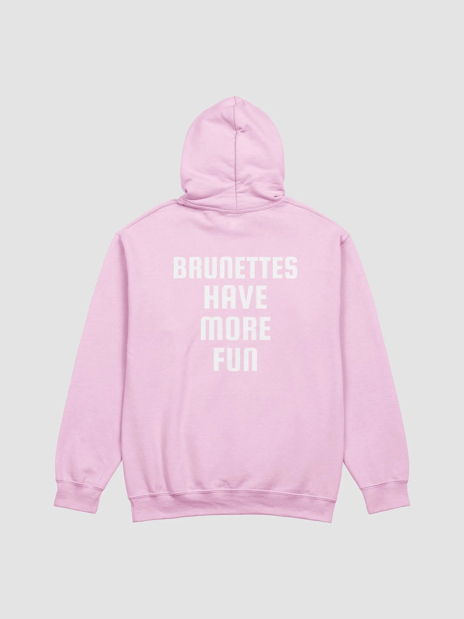 brunettes have more fun hoodie product image (1)