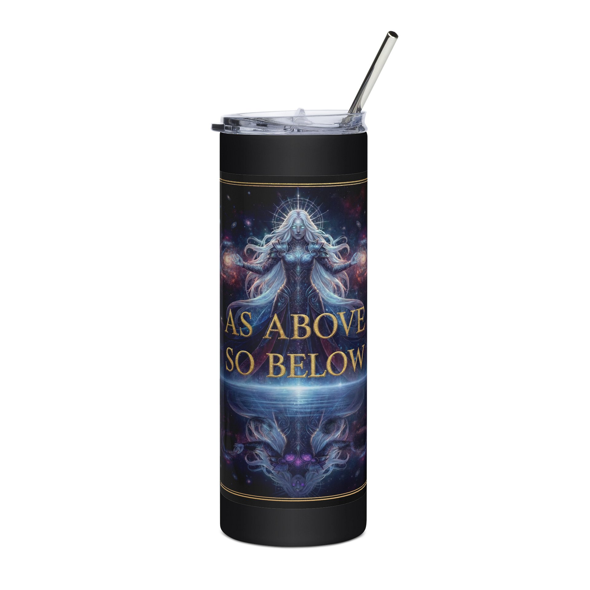 Ethereal Galaxy Stainless Steel Tumbler product image (1)
