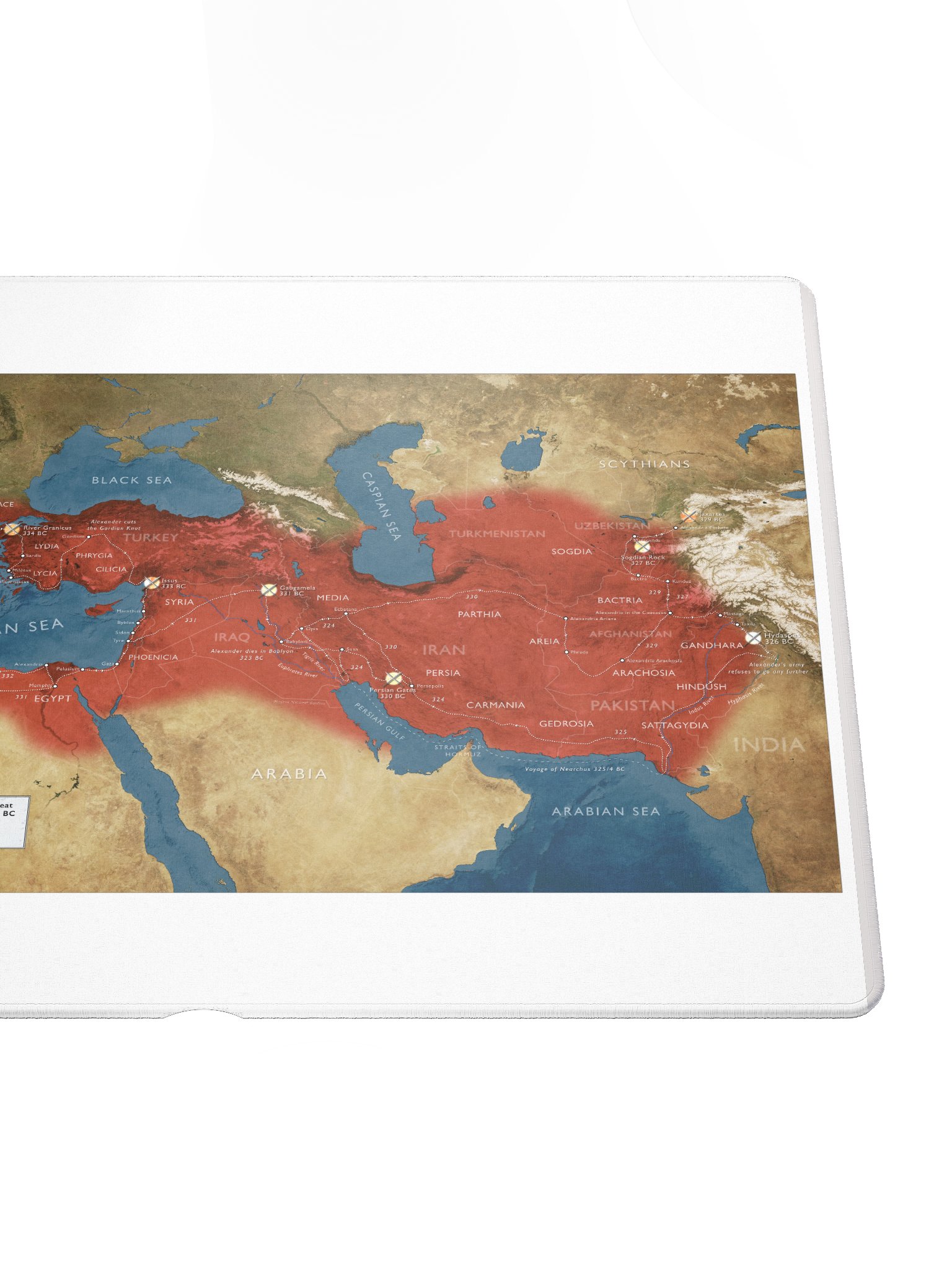 The Campaigns of Alexander - Gaming Mouse Pad product image (5)