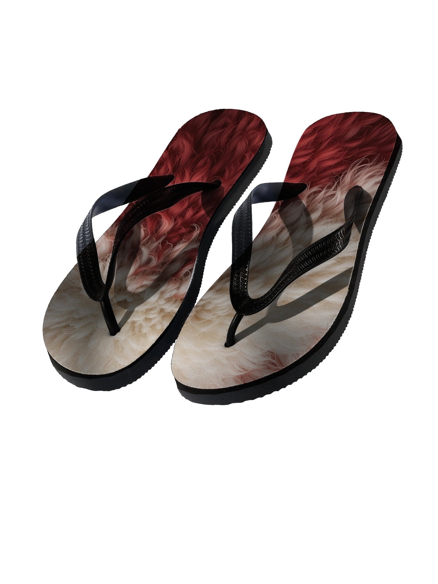 Furry Ombre Comfort Slippers product image (1)