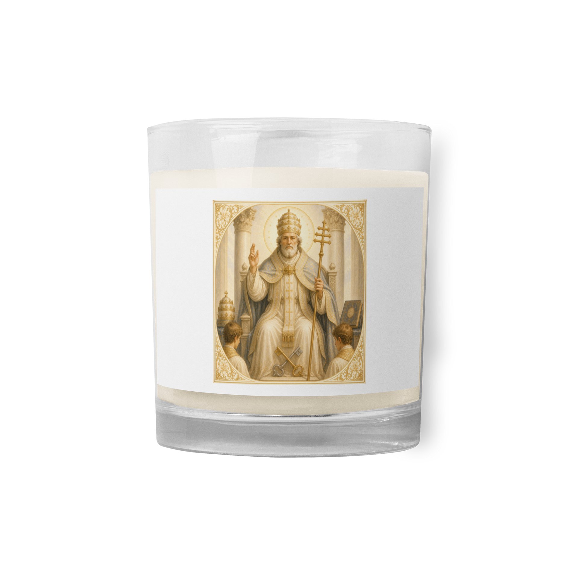 ​⛪ Bougie "L'Arcane V : Le Pape" – Sagesse & Transmission product image (1)