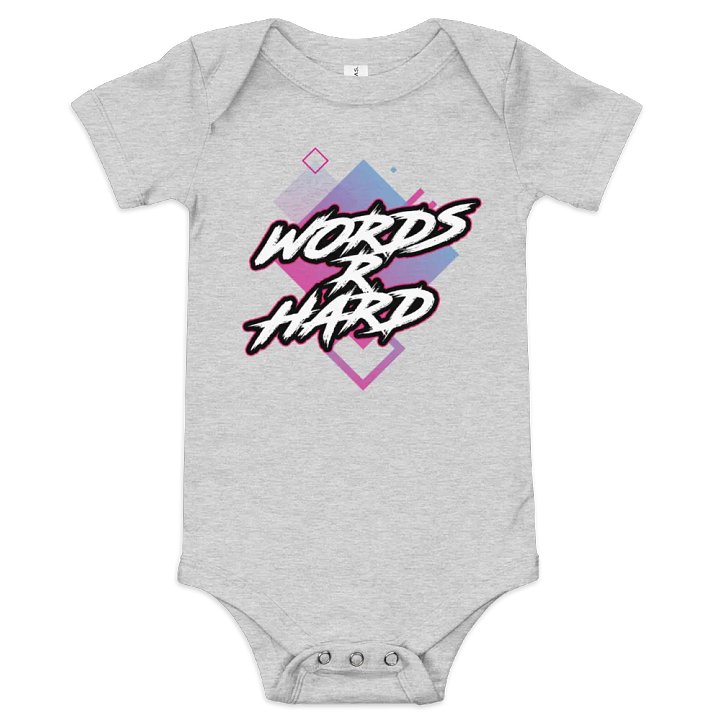 Words R Hard Onesie product image (4)