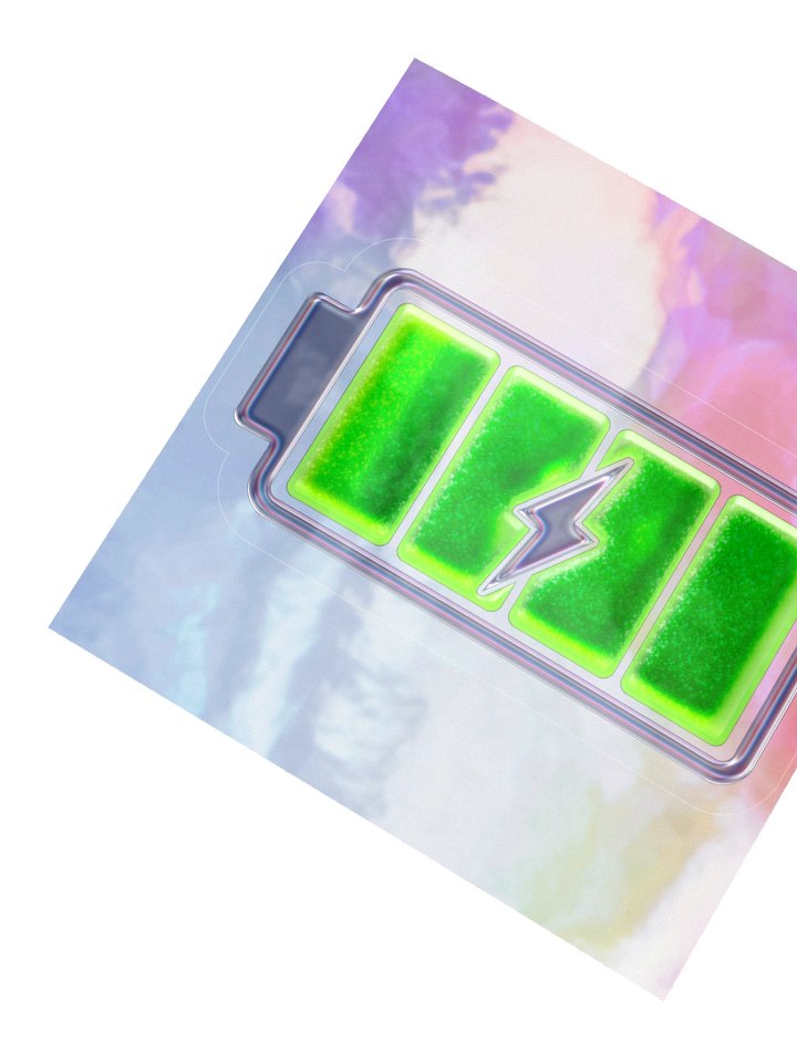 Battery Charge Green (Sticker) product image (4)