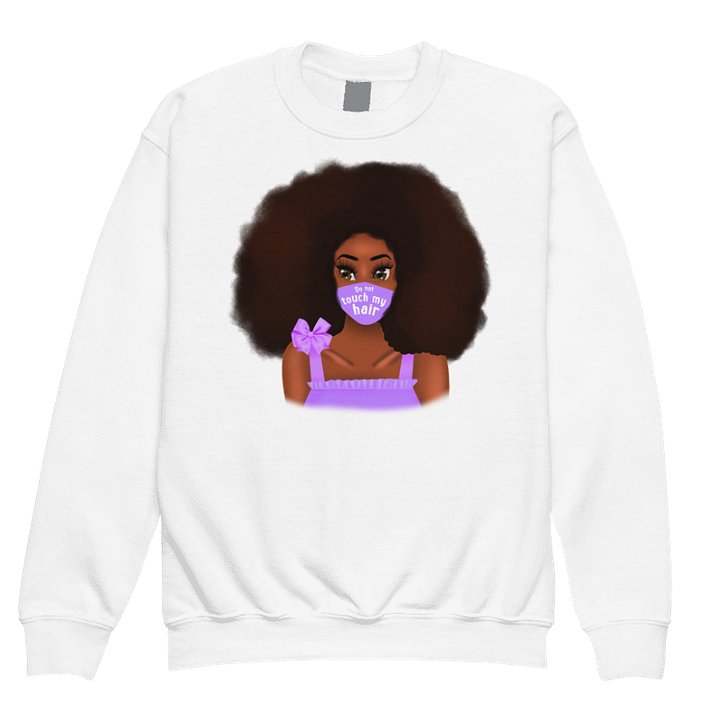 Do Not Touch My Hair Crewneck (Kids) product image (5)