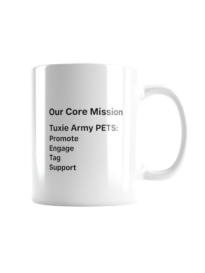 The Tuxie Army Gil: The Dapper Recruit Mug 🐾👔 product image (4)