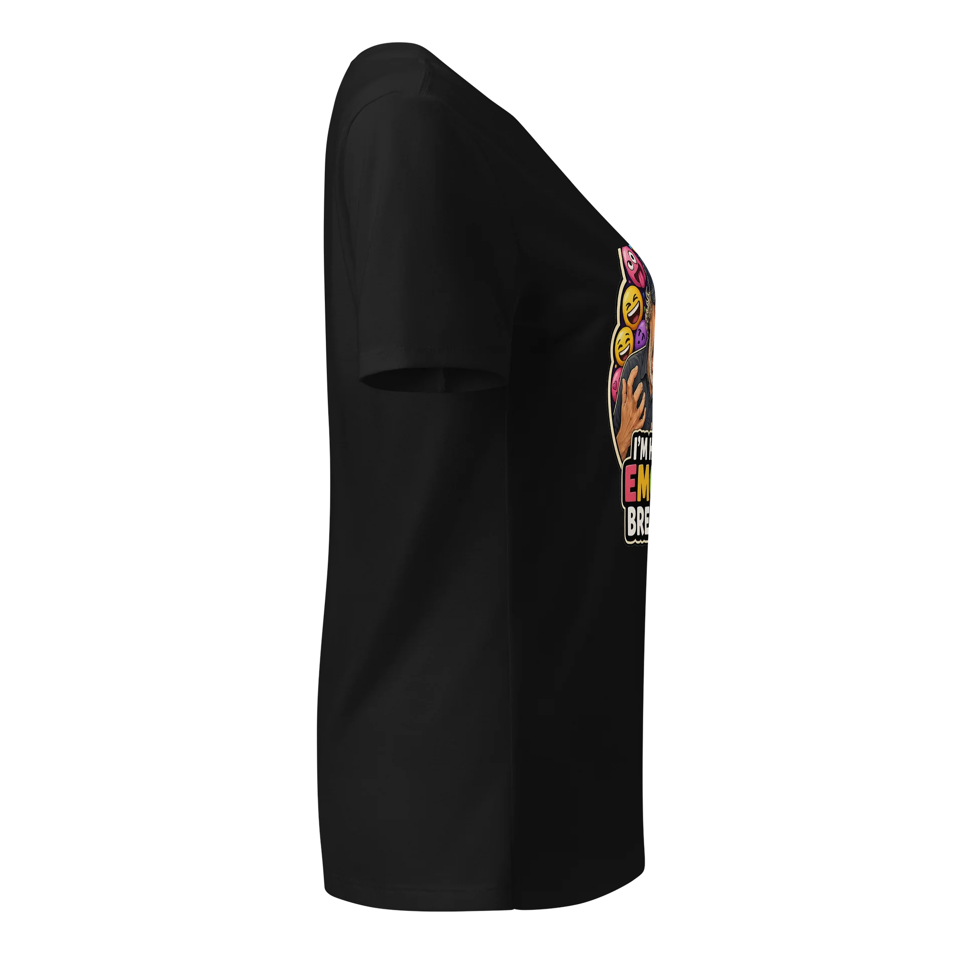 I’m Having an Emojinal Breakdown Women’s V-Neck Tee product image (3)