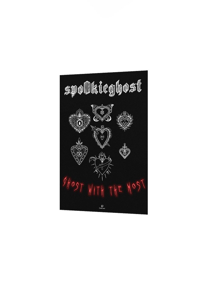 spo0kieghost "SACRED HEARTS" poster product image (15)