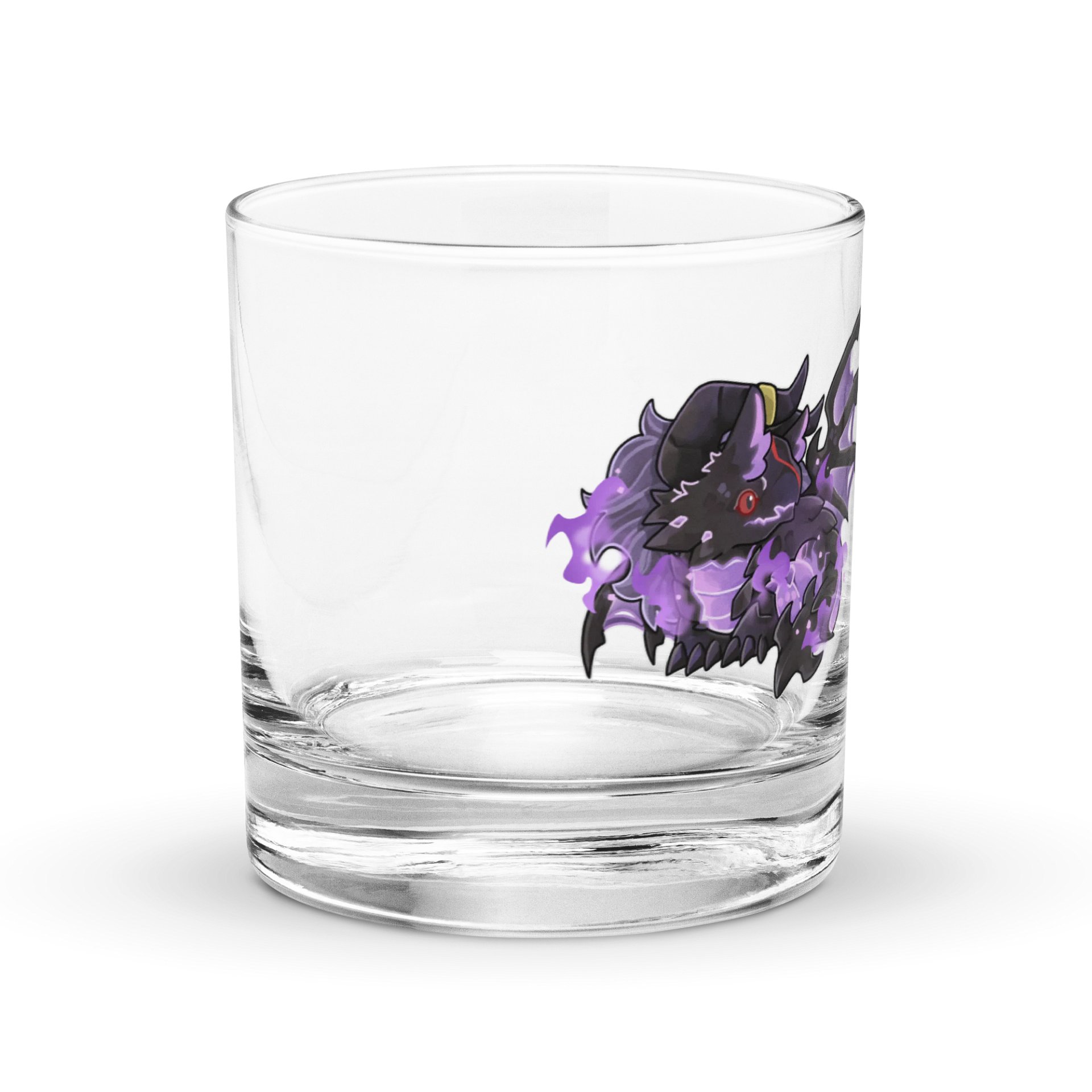 Chibi Dragon Ky Rocks Glass product image (3)