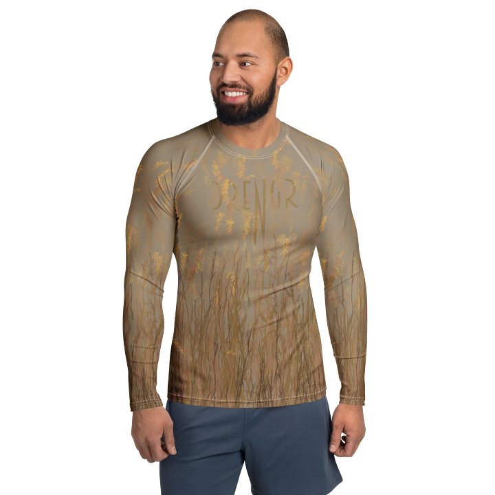 DRENGR Weeds Tan Long Rash Guard product image (1)