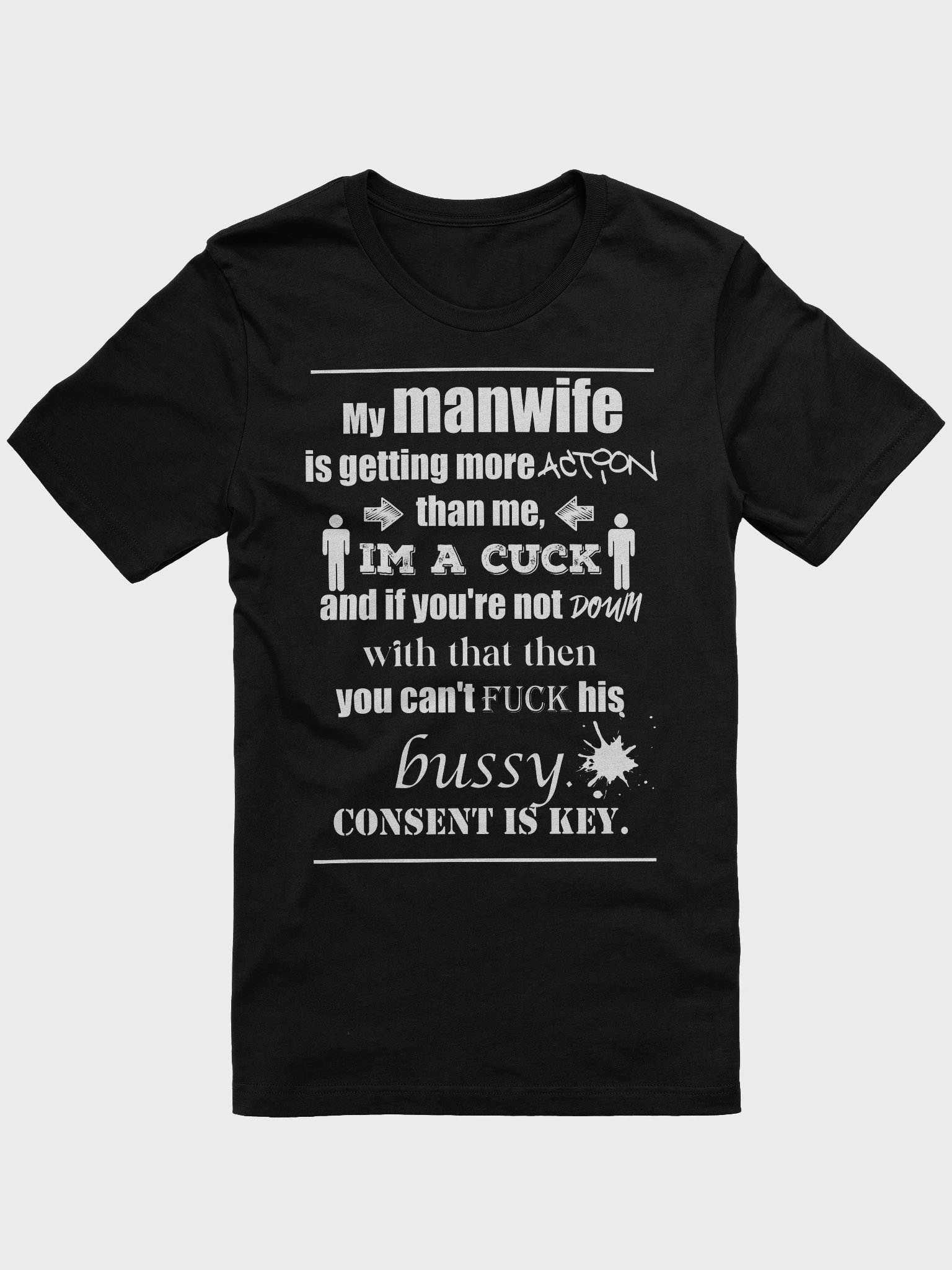 Consent Is Key T-shirt product image (2)