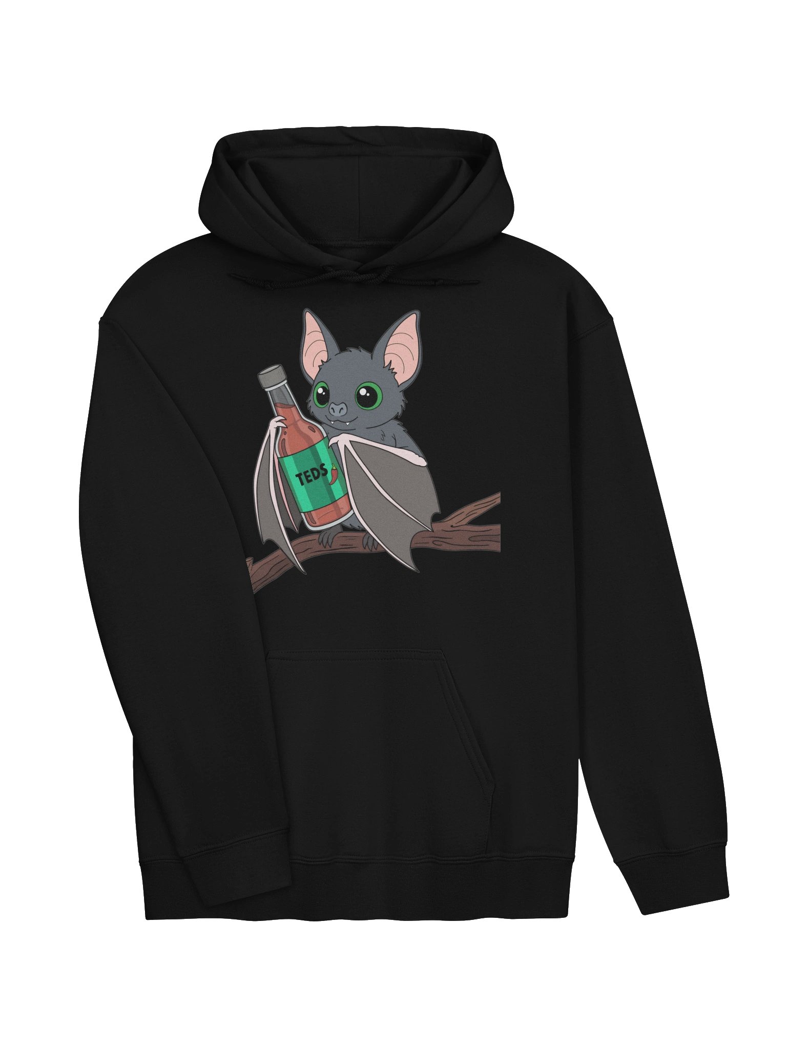 Spicy Bat Front Logo Hoodie product image (2)