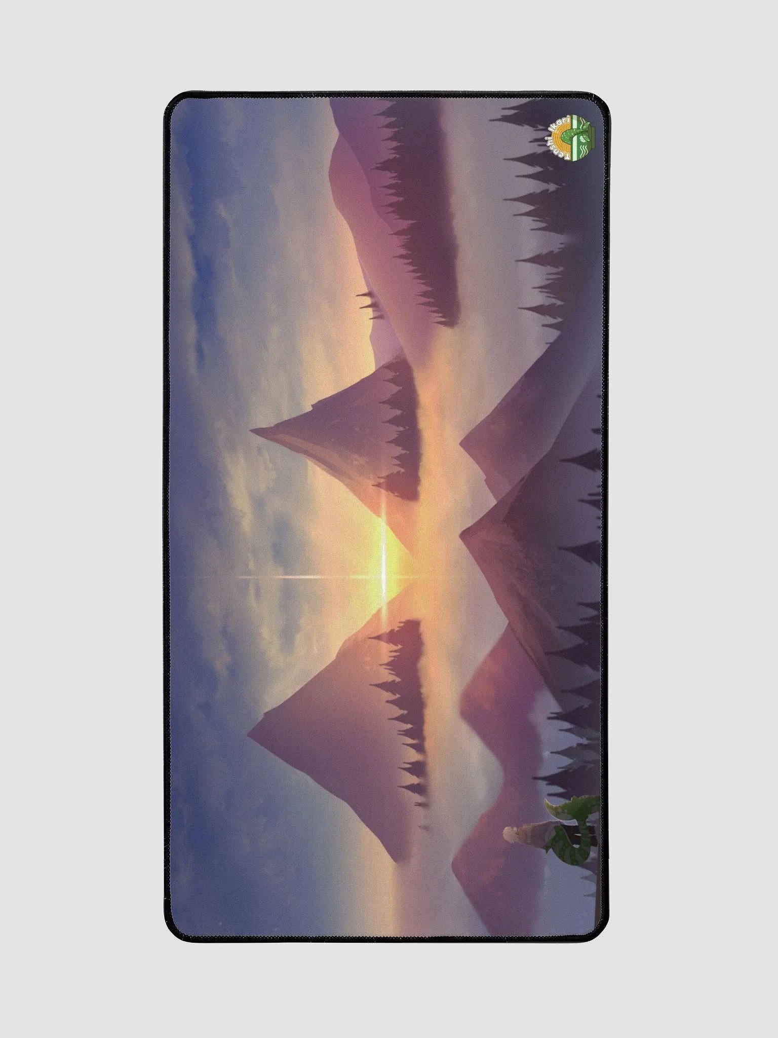 "Ikari Climbs Mountains" Desk Mat product image (2)