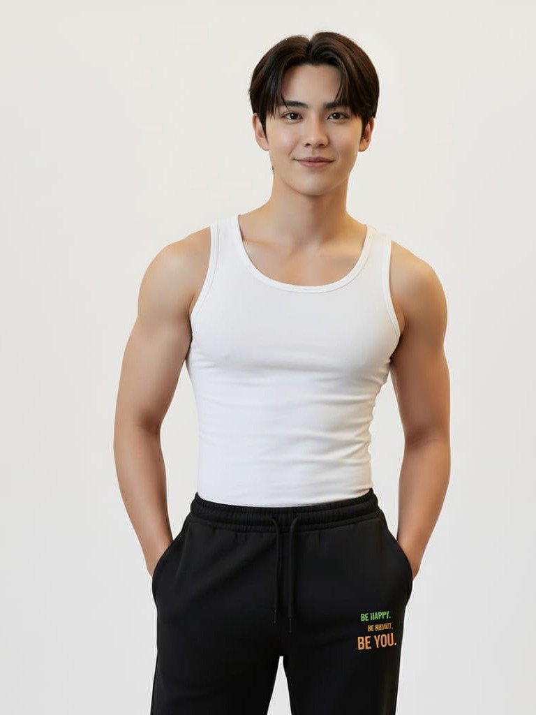 Motivational Message Fleece Joggers product image (2)