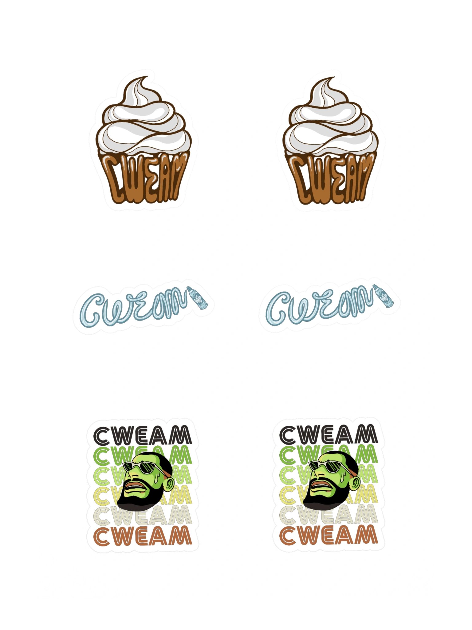 Cweam Sticker Pack product image (3)