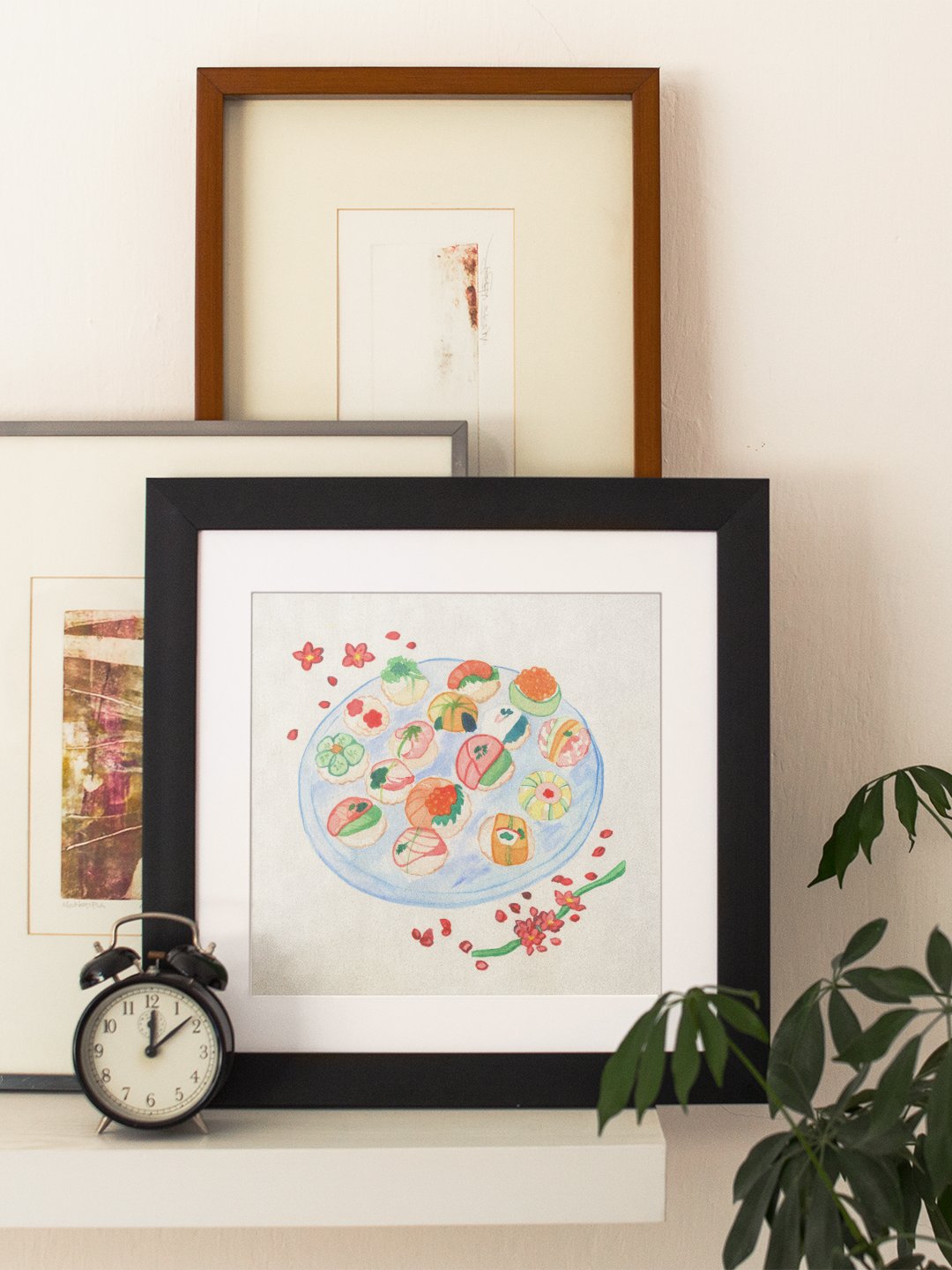 Plate Of Sushi Art Print product image (16)
