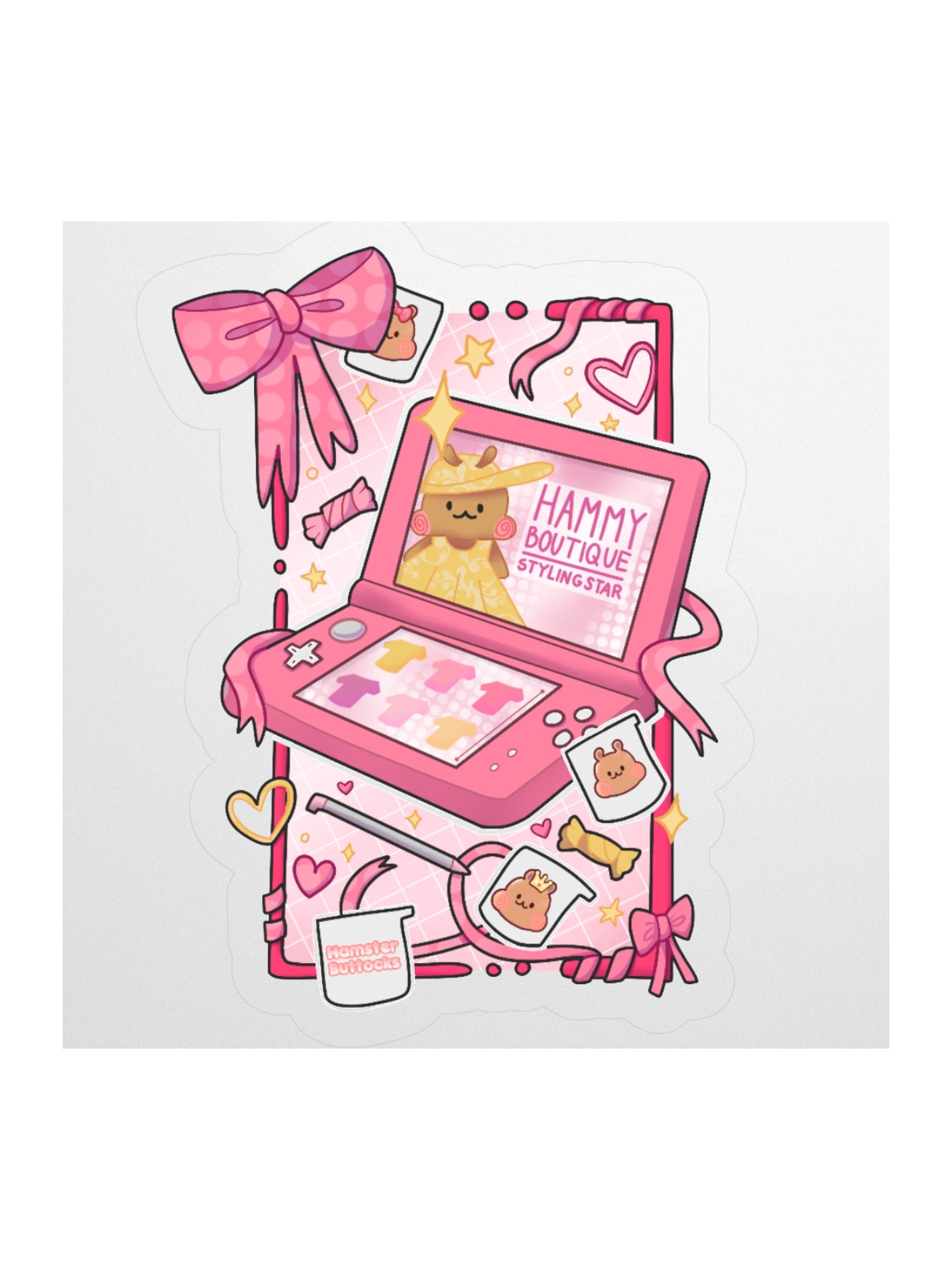 Hamster 3ds Edition Sticker product image (1)