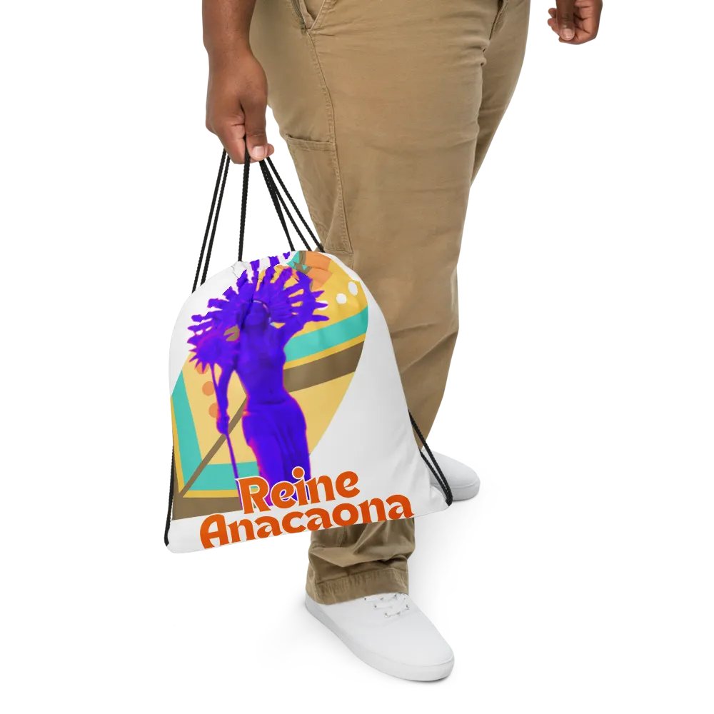 Anacaona's Majesty Drawstring Bag product image (5)