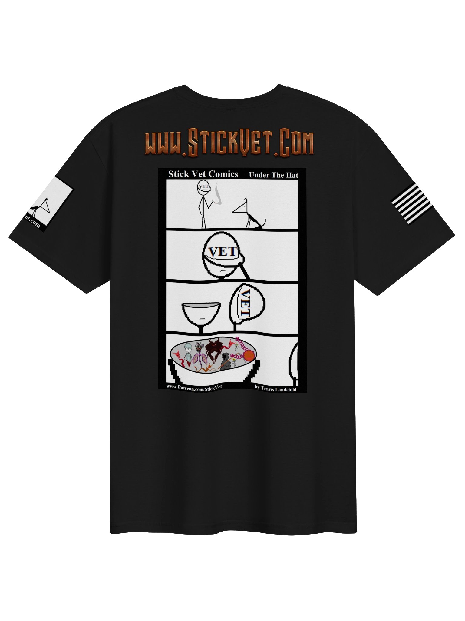 Dont Thank Me Shirt with Back Comic product image (2)