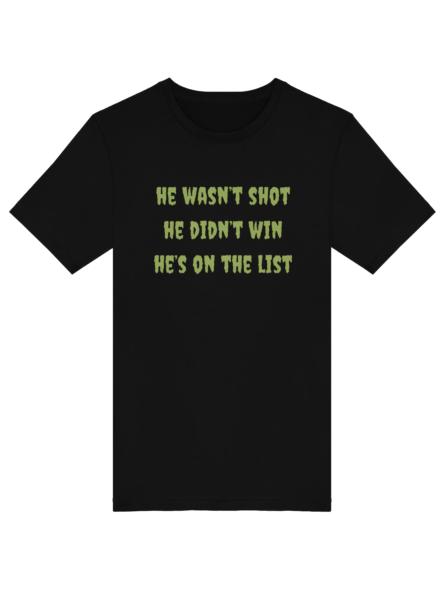 She Won Green Horror Print Supersoft Unisex T-shirt product image (5)