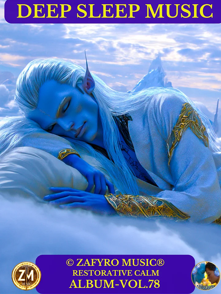 ÁLBUM - VOL. 78 (MUSIC) -DEEP SLEEP MUSIC | RESTORATIVE CALM | HEALING SLEEP MEDITATION | ALPHA WAVES (© ZAFYRO PLEIADIAN MANTRAS®) - BINAURAL FREQUENCIES product image (1)
