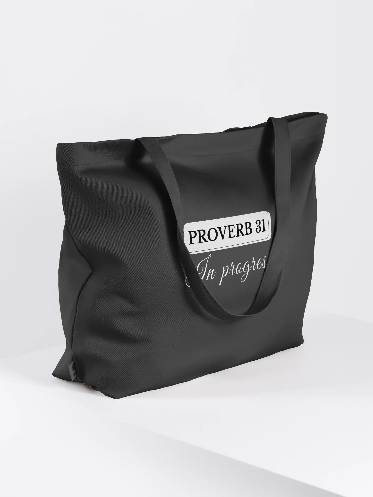 Proverb 31 in Progress, Organic Tote Bag product image (3)