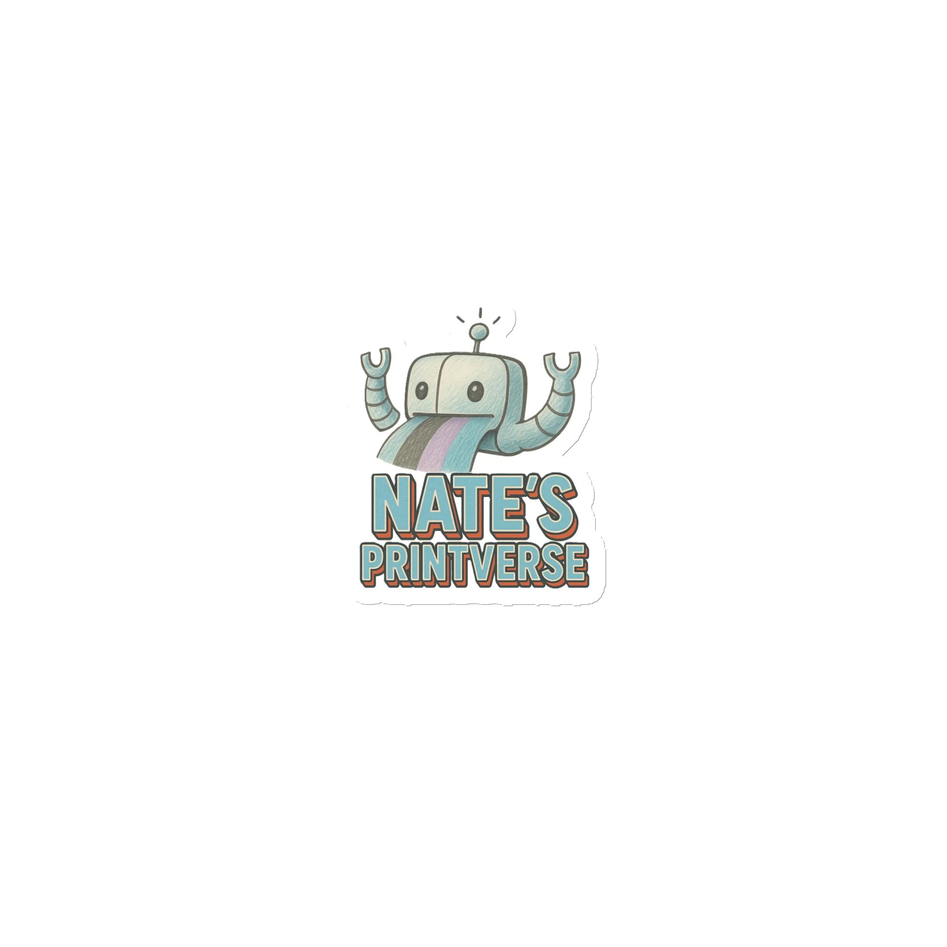 Robot Logo Magnet product image (1)
