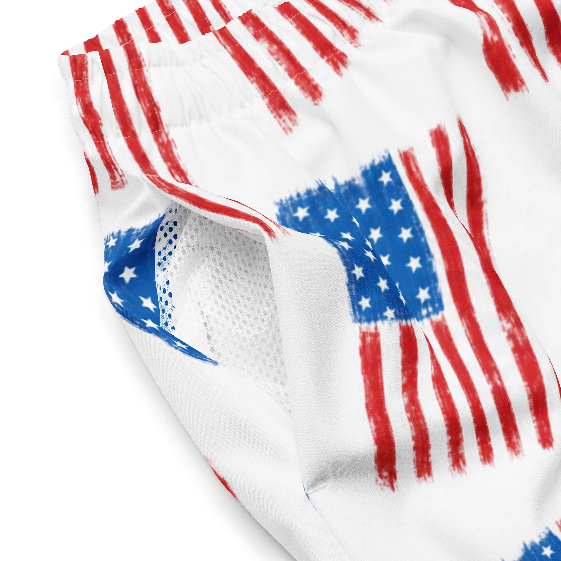 Distressed American Flag Shorts product image (3)