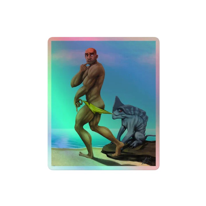 Beach Wrecker Holo Sticker product image (2)