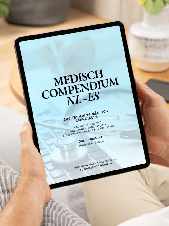 200 Términos Médicos Esenciales - Medisch Compendium NL–ES - Vocabulario clínico NL–ES para ejercer en Europa product image (1)