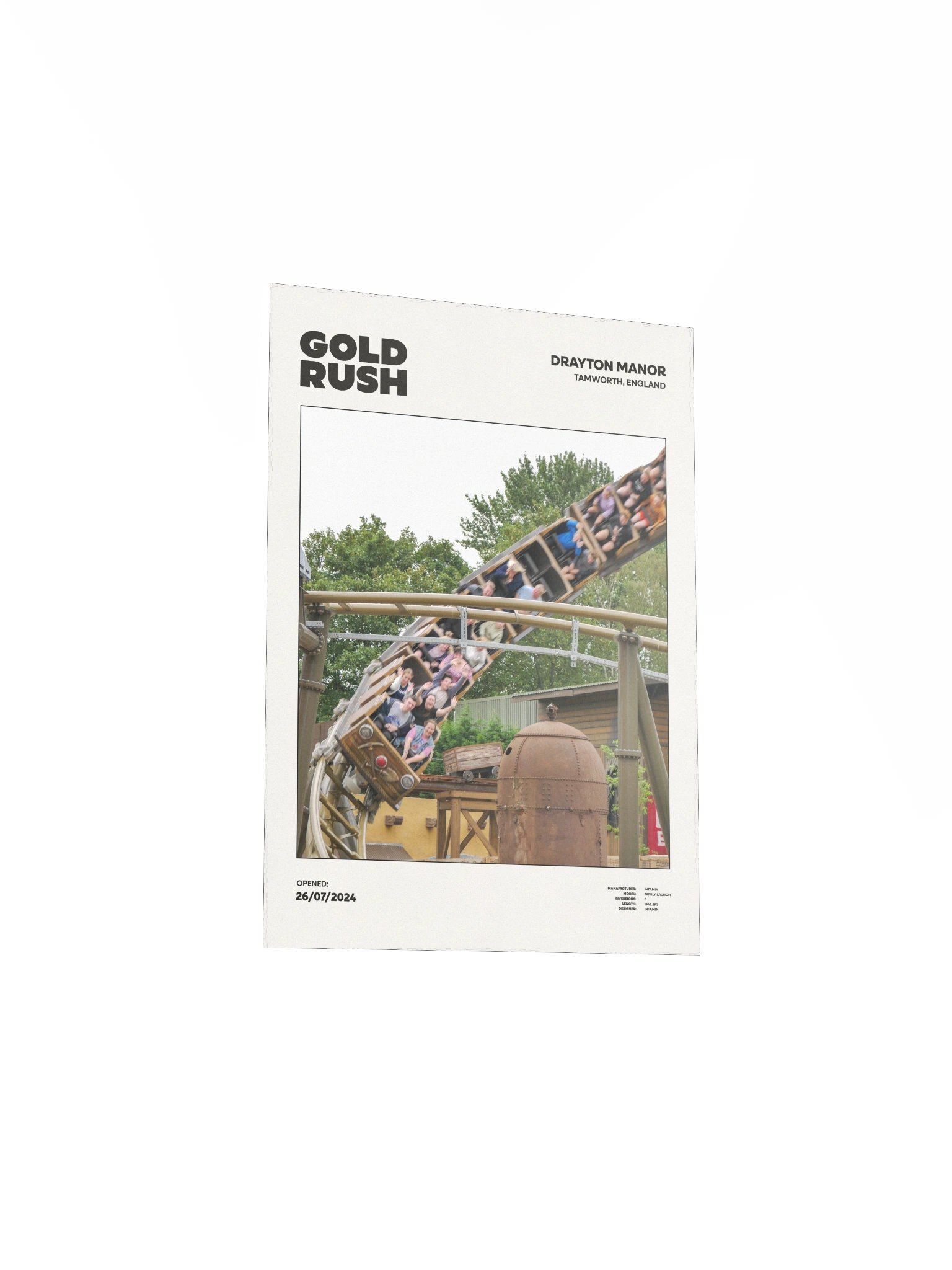 Gold Rush Motion Premium Poster product image (3)