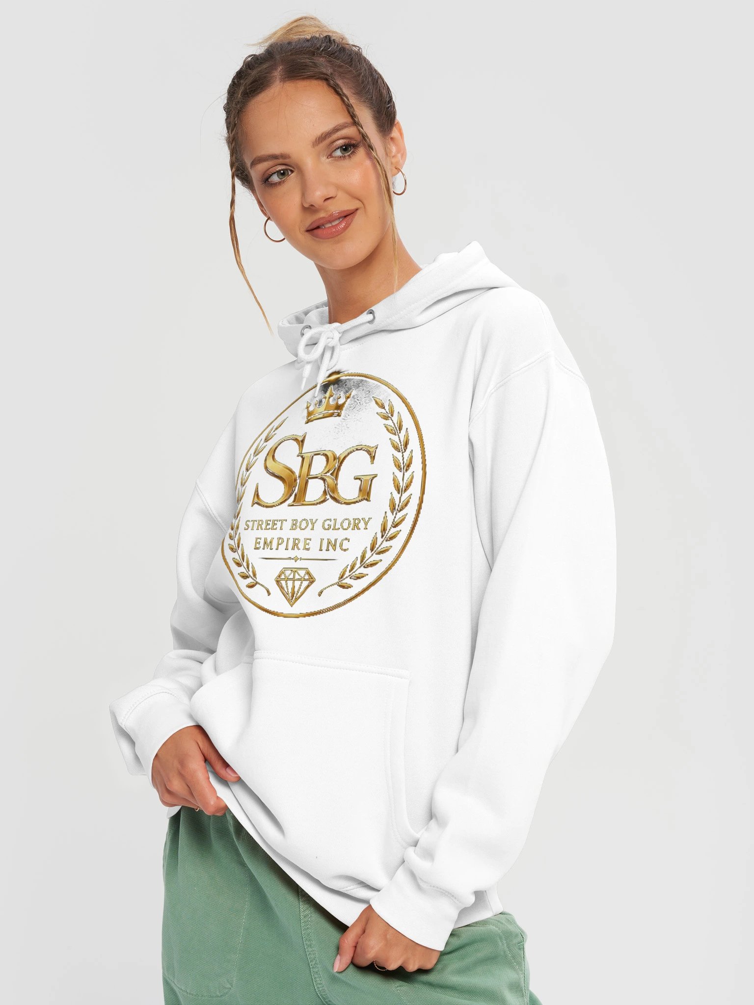 Street Boy Glory Empire Laurel Crest Hoodie | Lane Seven Pullover product image (13)