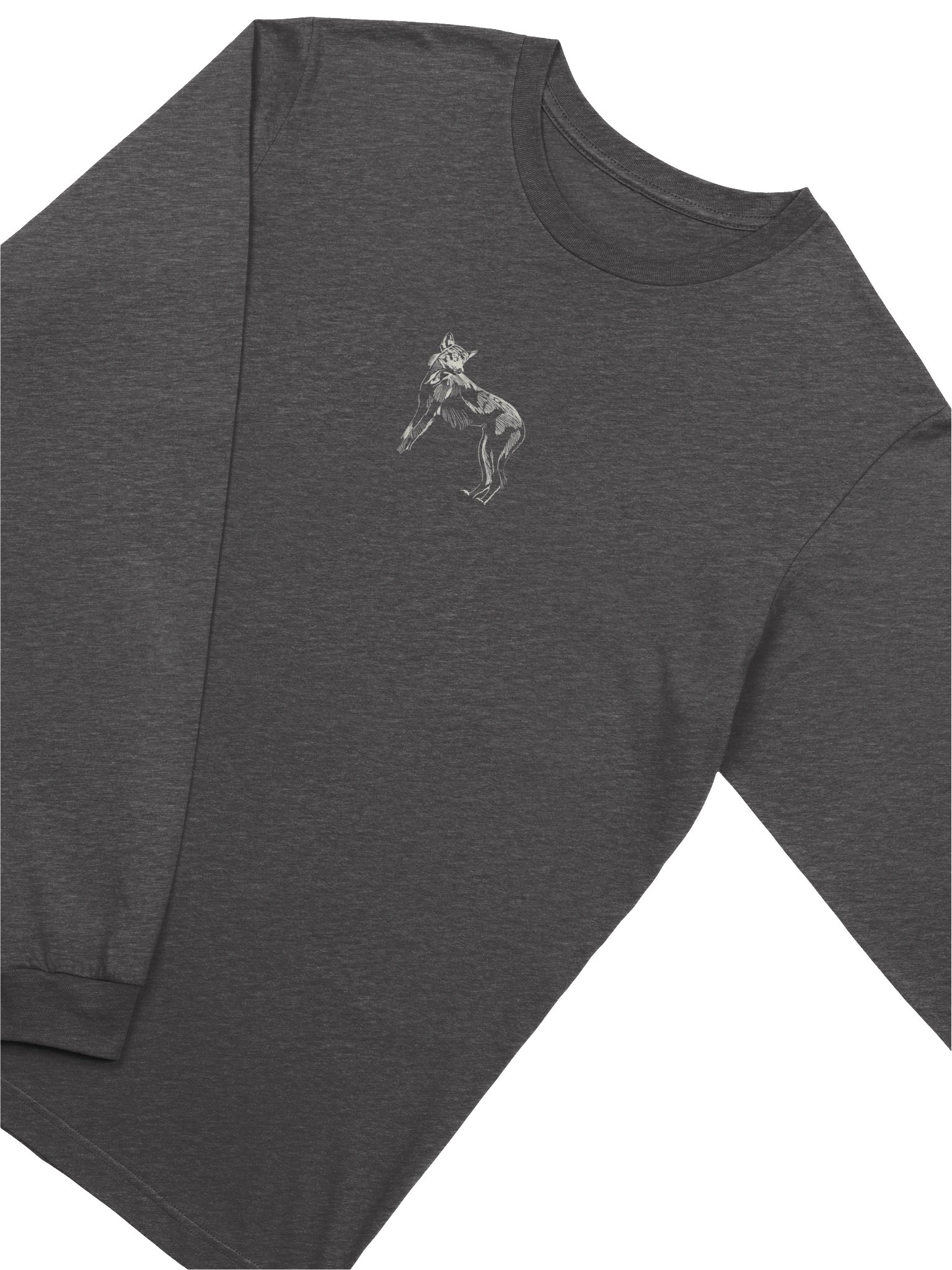 Persevere Long Sleeve Tee - Costal Wolf product image (3)