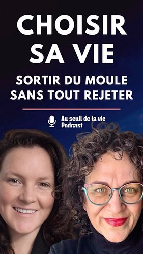Seuil: choisir son chemin dans la vie

La vie nous présente souvent avec des choix. On arrive au bout d’un chemin et on peut ...