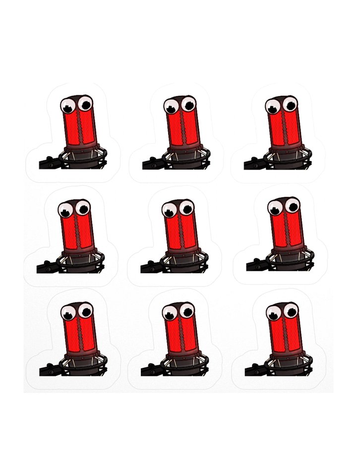 Nukeri Emote Sticker Set - 9x Mic product image (3)