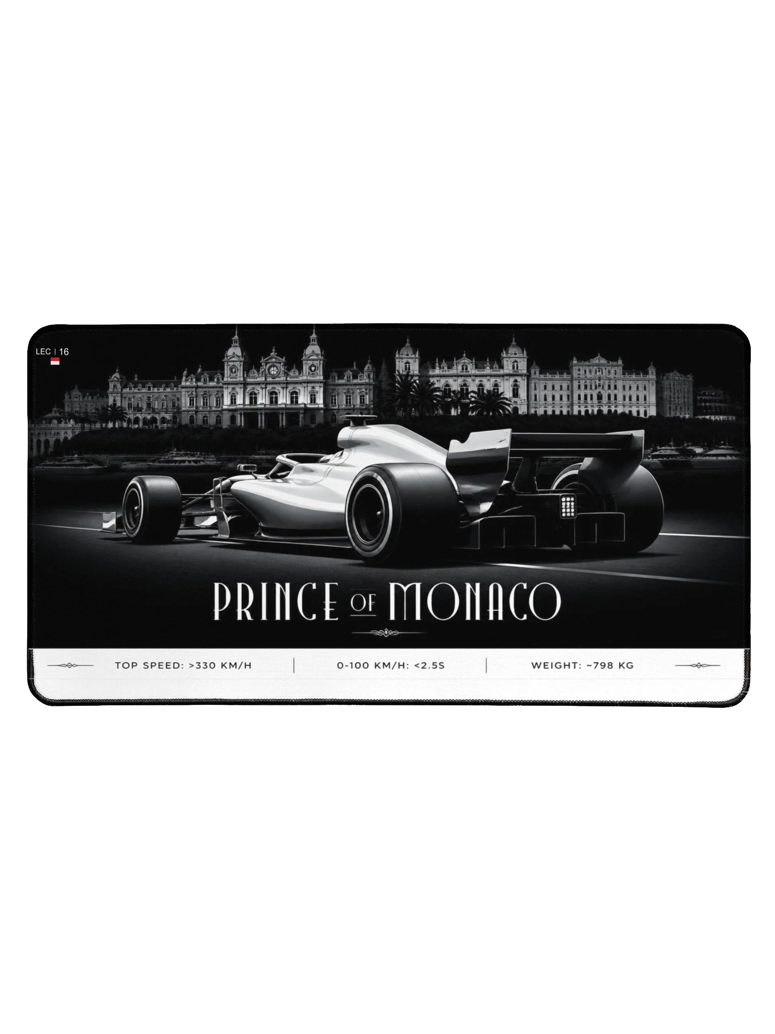Prince of Monaco Racing Desk Mat product image (1)