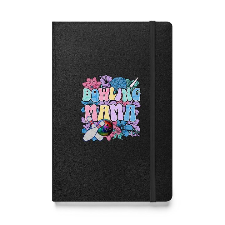Bowling Mama Floral Hardcover Notebook product image (1)