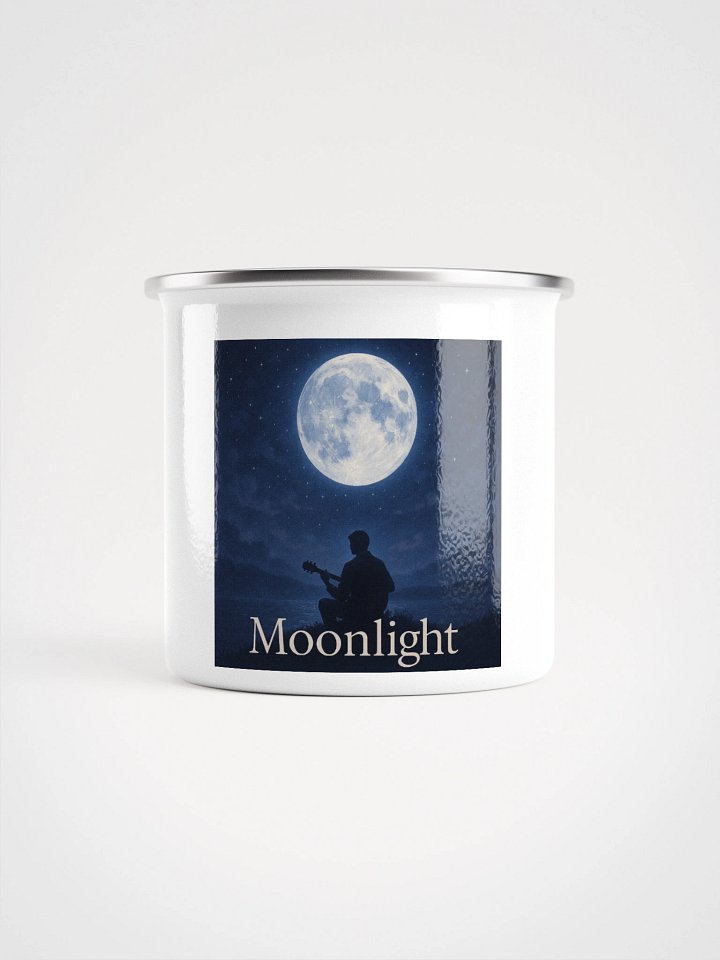 Moonlight Album Cover Logo Enamel Mug - Show Your Support - Drinkware product image (2)