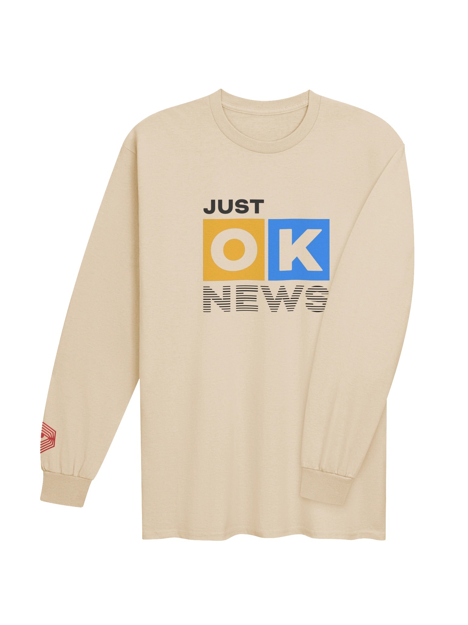 Just OK News Anchor Long Sleeve product image (12)