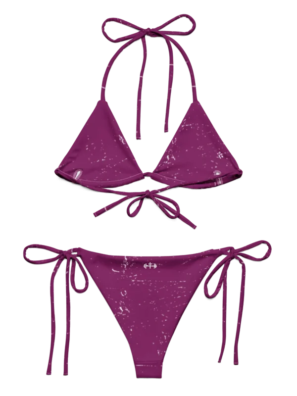 His House String Bikini Set - "Mauvelous" product image (10)