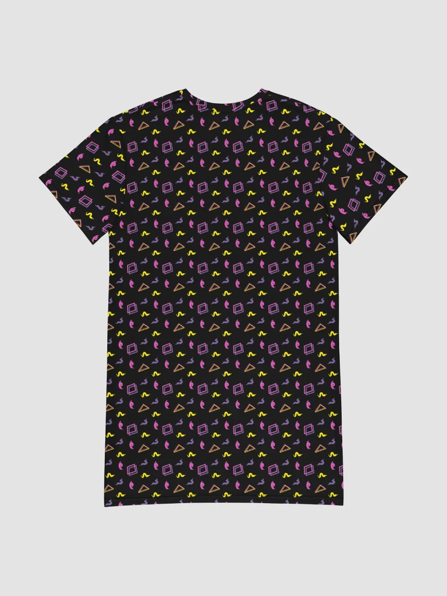 Oh Worm black pattern t-shirt dress product image (5)