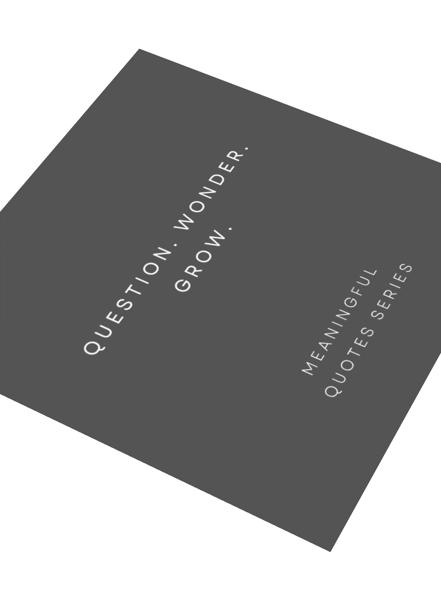 Question. Wonder. Grow. product image (3)